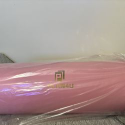 pink barbell pad