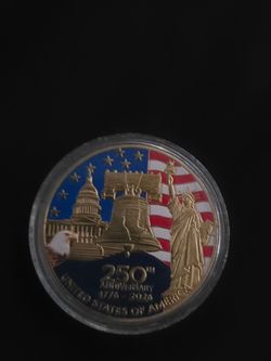 United States 25oth Anniversary Commemorative Coin (1(contact info removed))