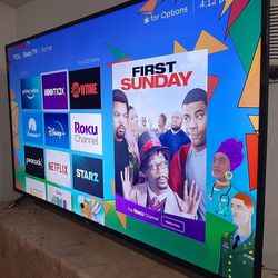 TCL 65"   4K  SMART TV  LED  HDR  With  APPLE TV   DOLBY  VISION   FULL  UHD  2160p 🔴( FREE  DELIVERY  )🔴  NEGOTIABLE 🔴