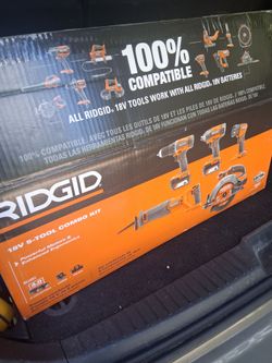Ridgid 18V 5-tool Combo kit