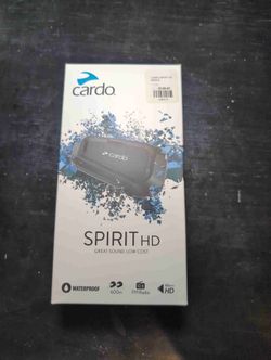 Cardo Spirit HD Helmet bluetooth speaker and microphone