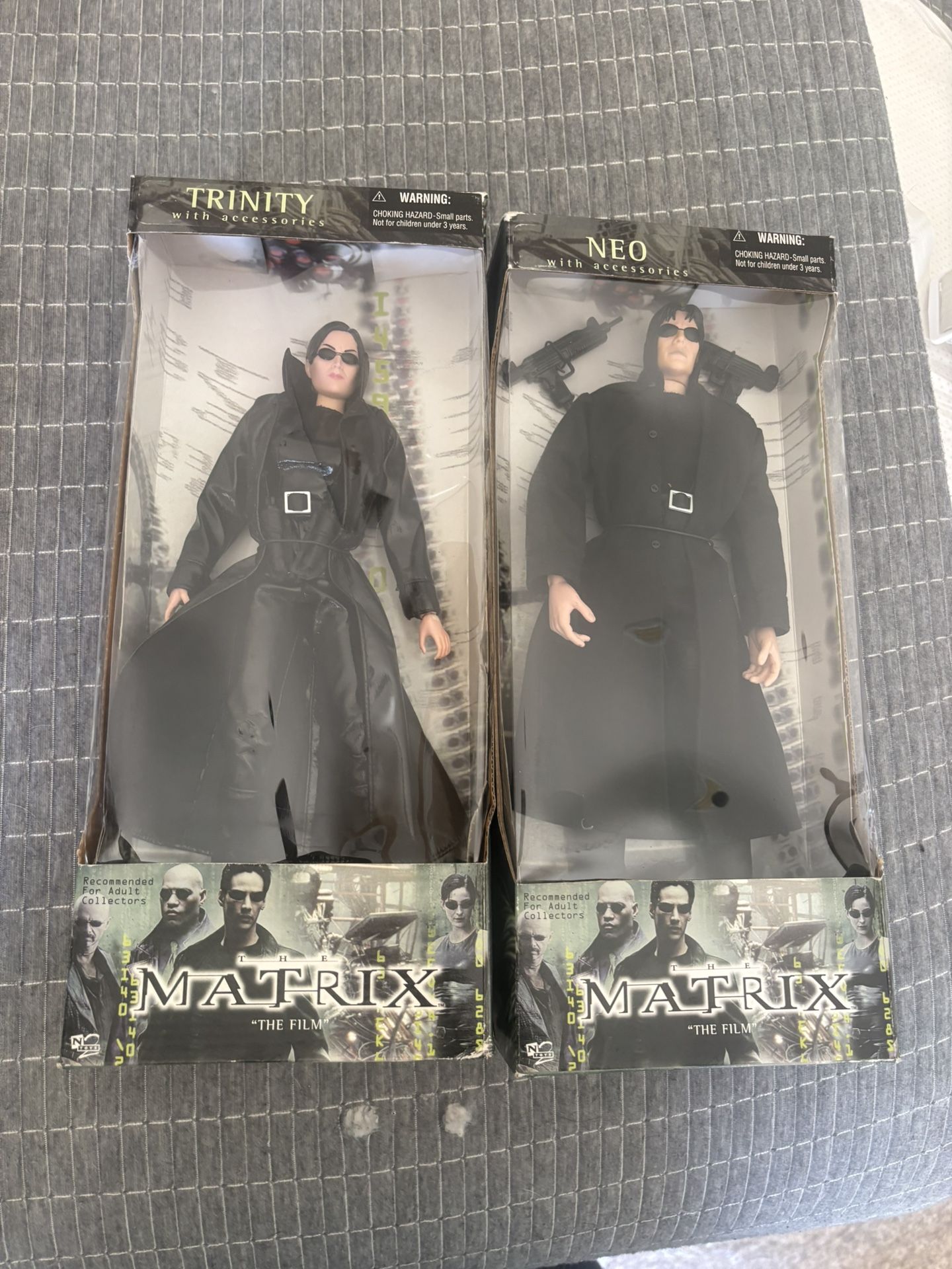 Matrix The Film Vintage Doll, Neo And Trinity