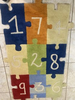 Rugs 3’x5’. Fire engines  Or Numbers