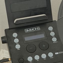 Simmons sd600 electronic drums