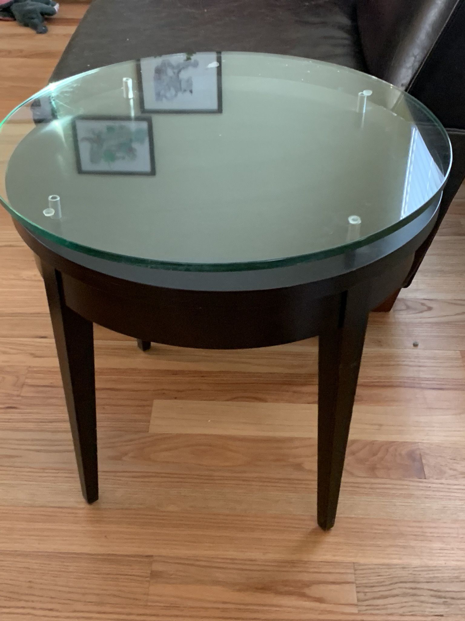 Circular End Table