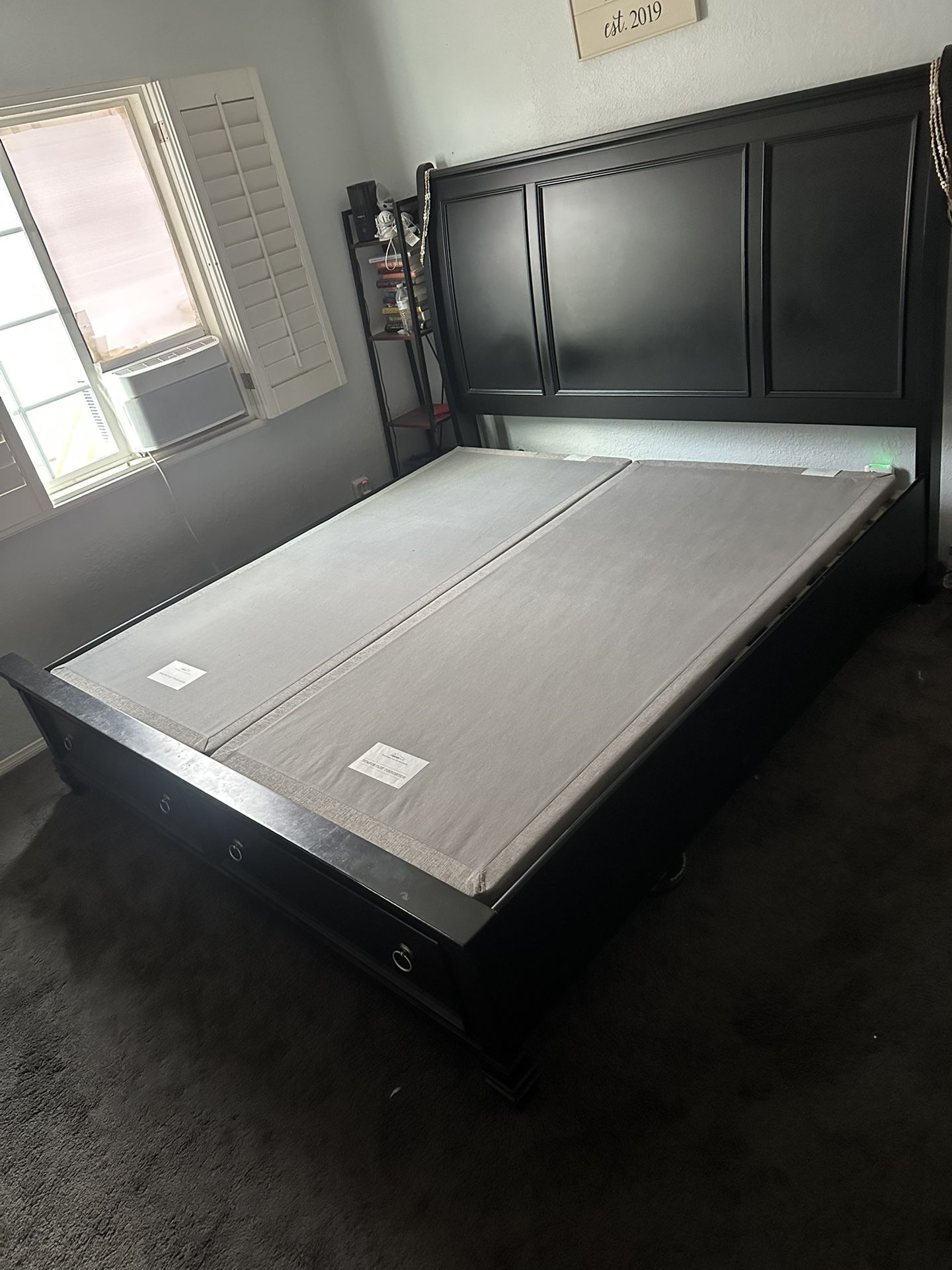 King Size Bed Frame With Drawers