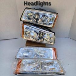 Chevy Silverado 2003-2006 Headlights 
