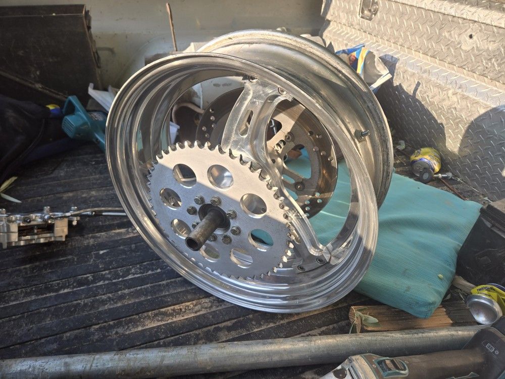 Pro Comp Rim And Harley Break Caliper
