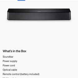 Bose Solo Soundbar Series II