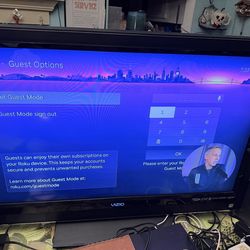 37 inch Vizio TV with remote