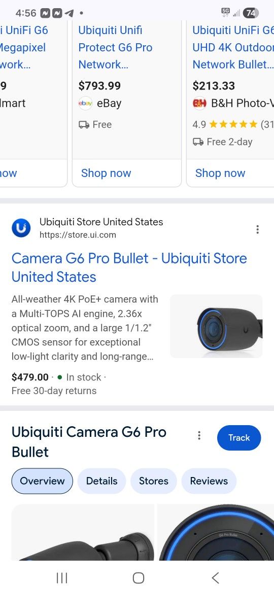 G6 Pro Bullet Brand New!!