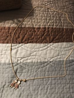 Necklace with charms