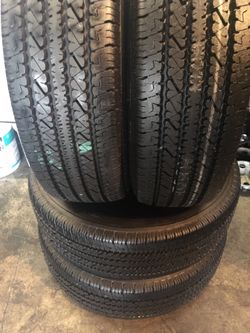 Set of Bridgestone LT245/75 R16