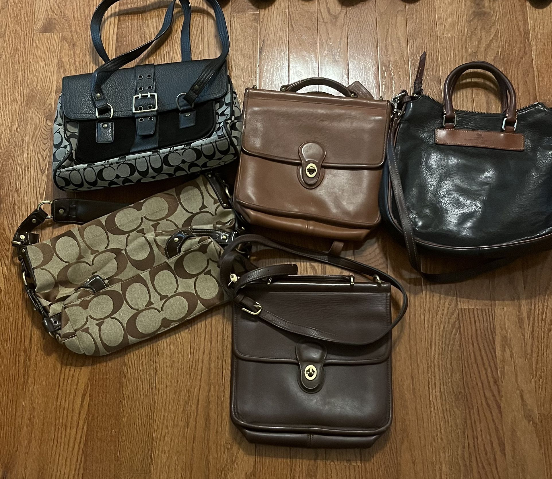 Vintage Dooney & Coach handbags
