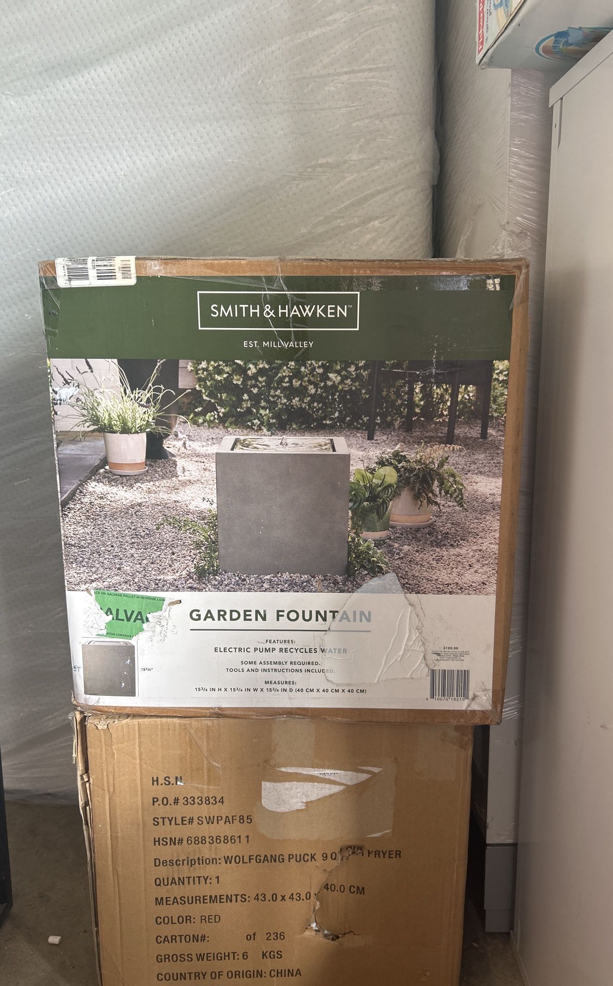 Smith And Hawken Garden Fountain