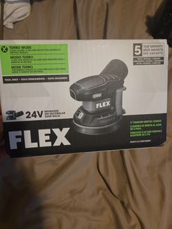 Flex 24v orbital sander