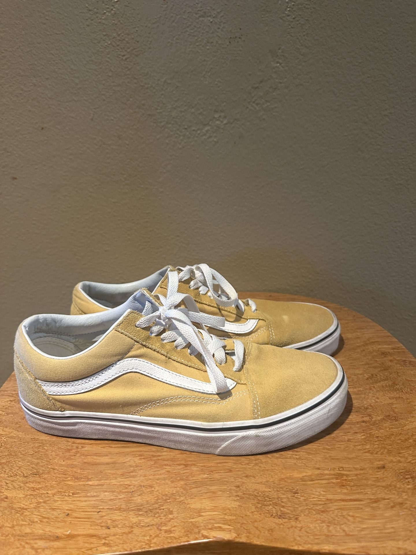 Yellow Vans Sz 9M
