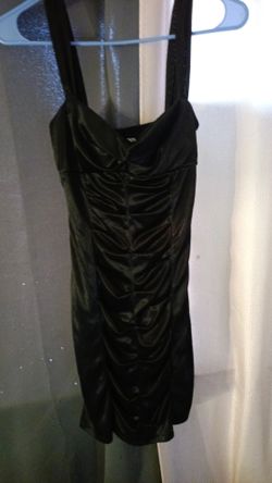Fitted black dress