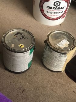 Two gray paints for $7