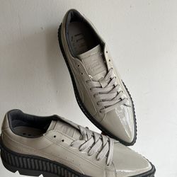 Puma Fenty by Rihanna Pointy Creeper Patent Dove Gray  (contact info removed)2 W Size 8 NIB