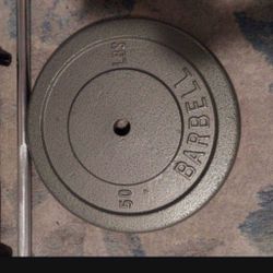 Weight plate and barbell