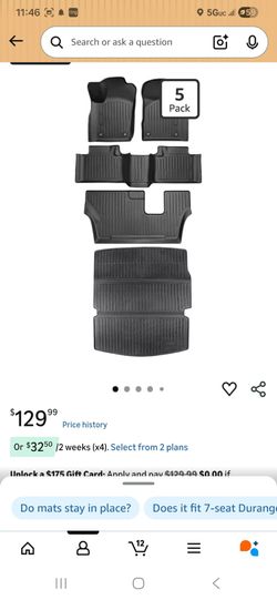 Durango floor mats