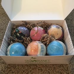Organic Kids Bath Bombs(Set of 6)