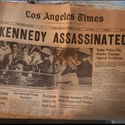 Historical Newspapers And Magazines - JFK