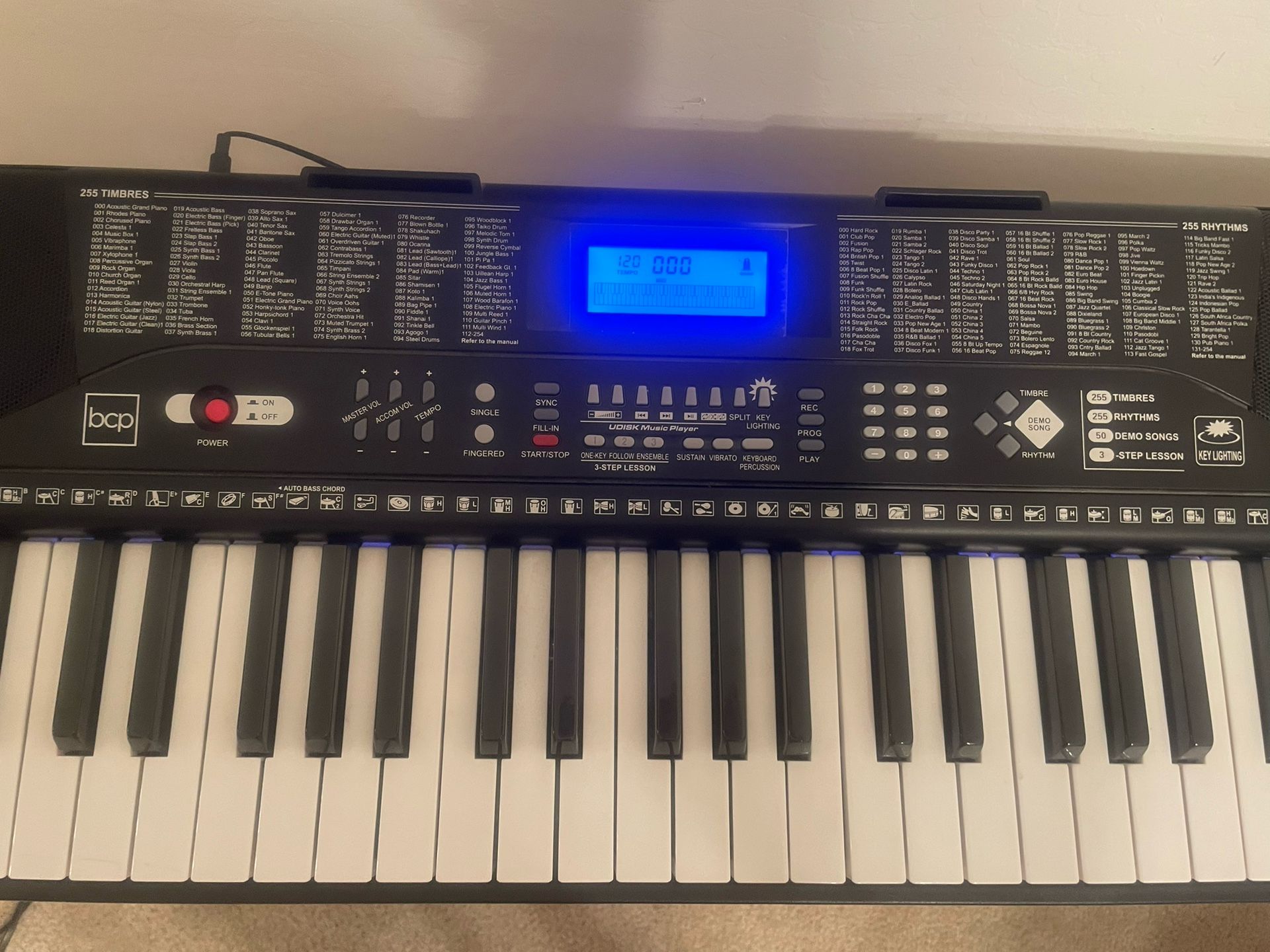 bcp 61 Key Piano Keyboard