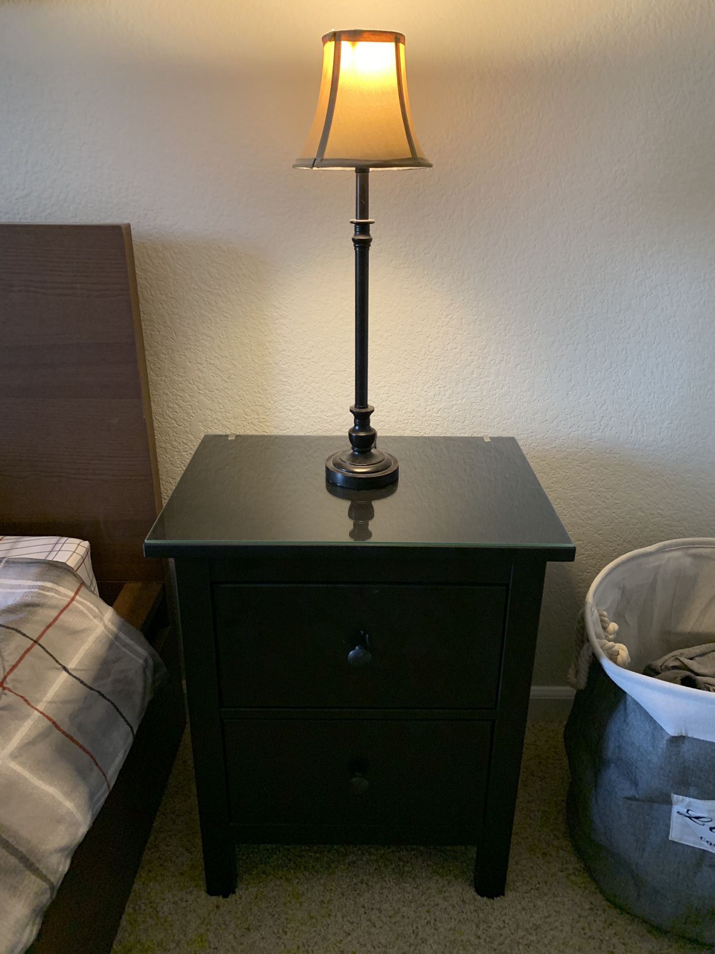 TWO Nightstands or Side Tables