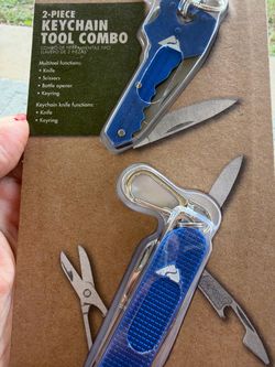 2-Piece Keychain Tool Combo Set
