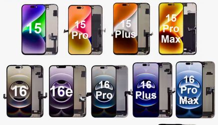 iPhone screen battery parts