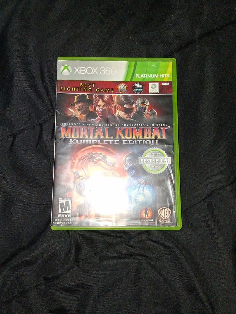 Mortal combat Komplete edition 