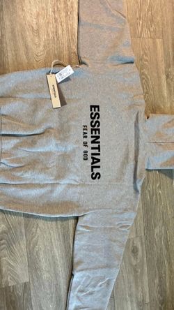 “Essentials, FEAR OF GOD” hoodie size xs mens