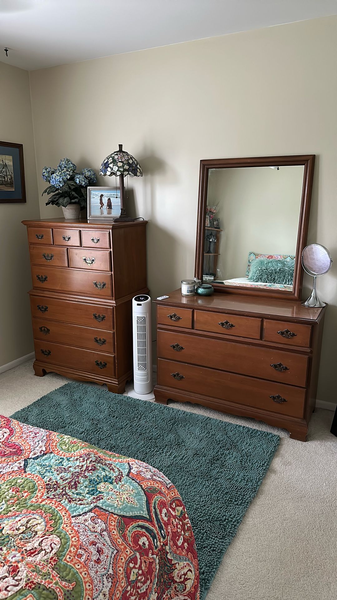 Bassett Dressers With Bookshelves And Mirror Options