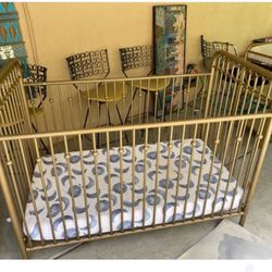 Crib And Changing Table (Matching Set )