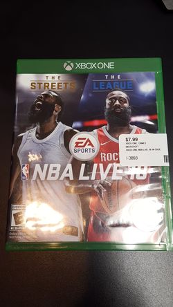 XBOX ONE NBA LIVE 18