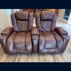 Reclining Leather Chairs
