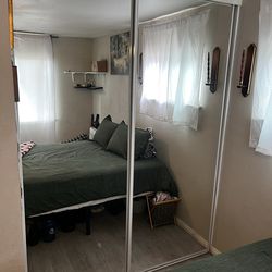 Mirror Closet Sliding Door From Home Depot