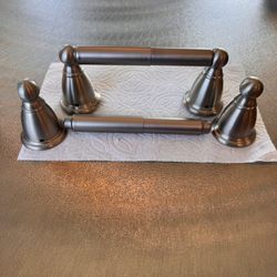 Brushed nickel Wall Mounted Toilet Paper Holder
