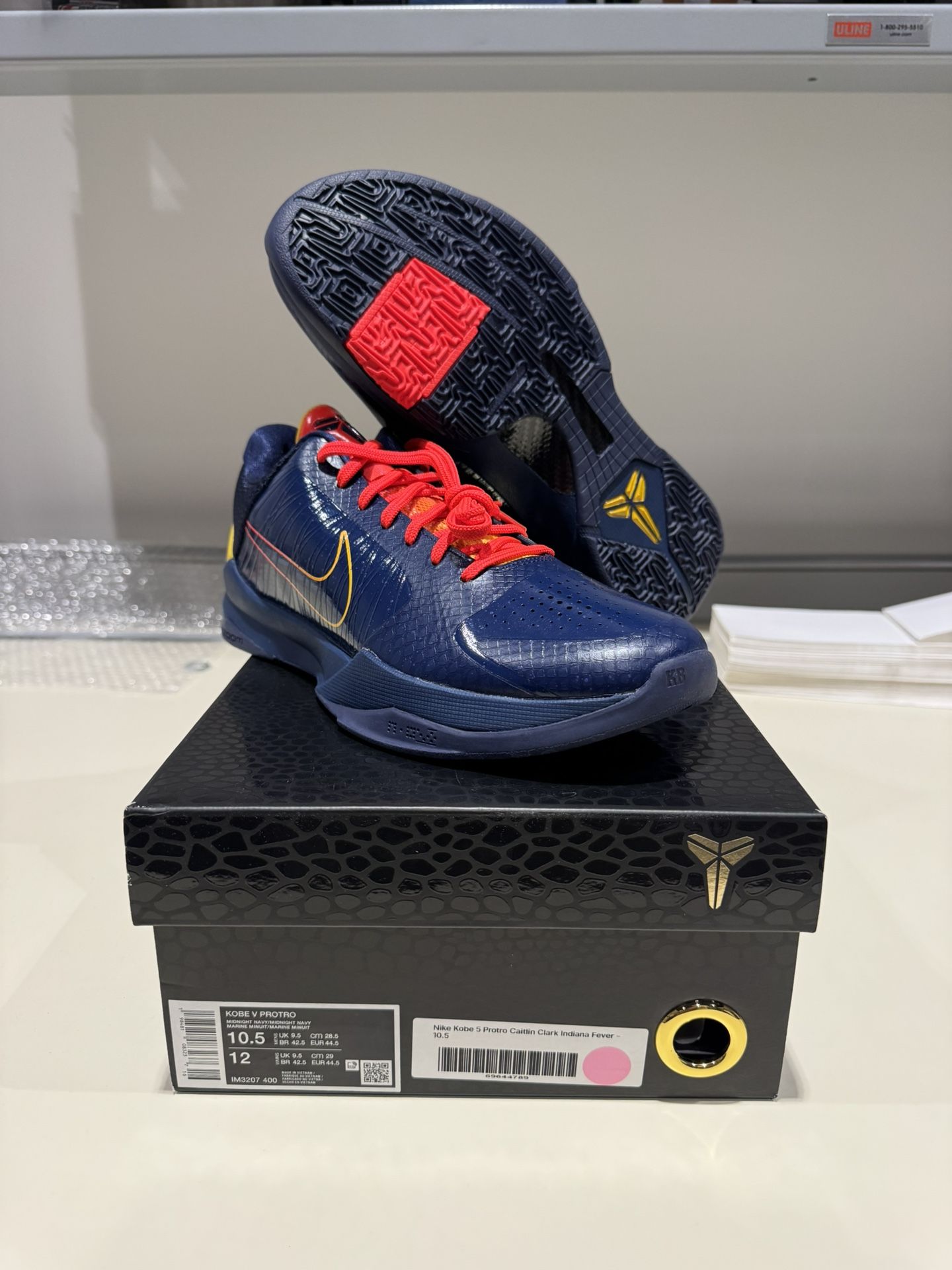 Nike Kobe 5 Protro Caitlin Clark Indian Fever