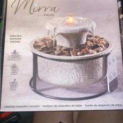 Homedics Euphoria Relaxation Tabletop Fountain Natural
