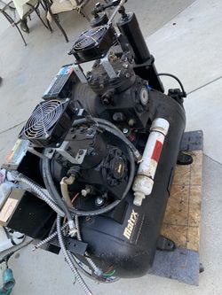 Double head air compressor 