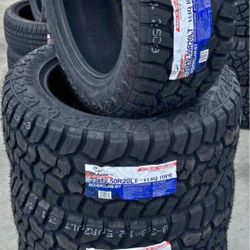 33x12.50R20LT Set Of 4 Atlander R/T New Tires 