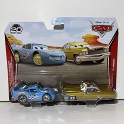 Disney Pixar Cars Bling Bling Lightning Mcqueen 2 Pack 20th Anniversary
