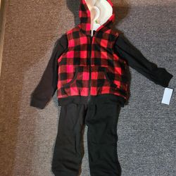New toddler 3 piece Outfit 
 