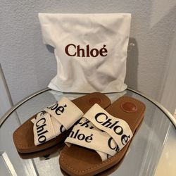 Chloe Woody Flat Mule Euro Size 37
