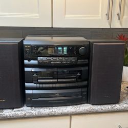Teac Turntable, Tape Deck, CD Changer