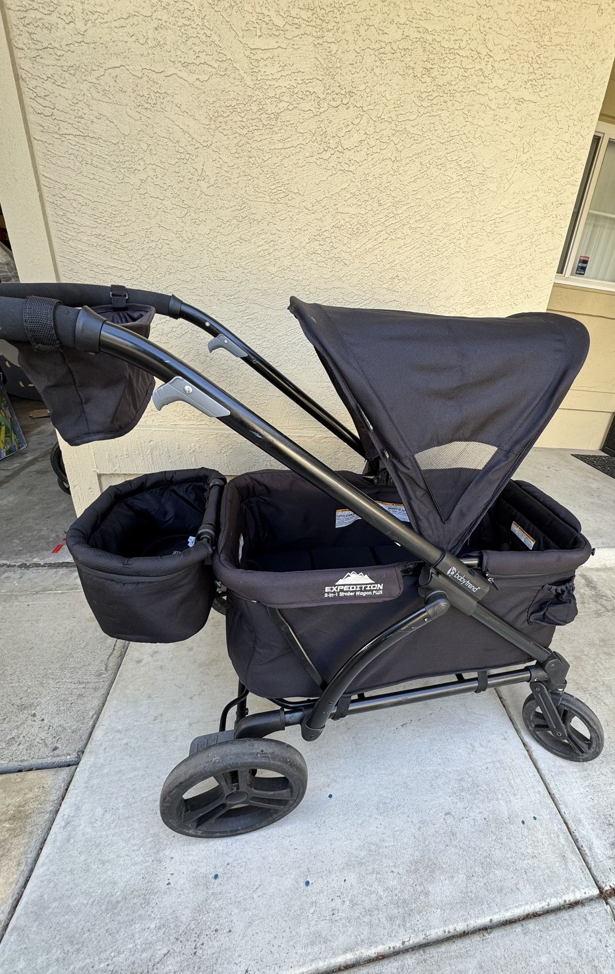 Babytrend Expedition Plus 2in1 Wagon Stroller