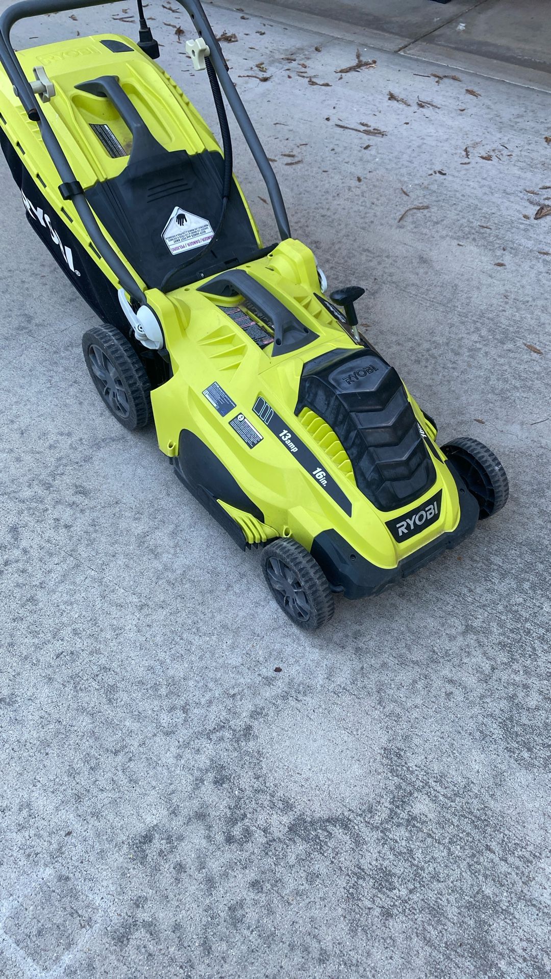 Ryobi 16” Corded Mower